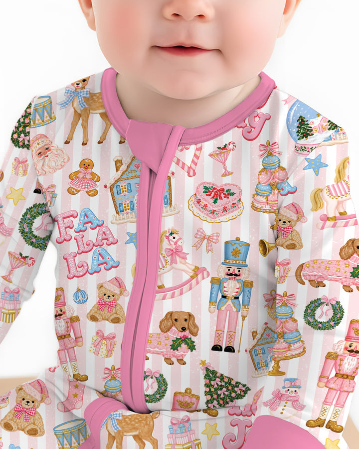 Preppy Christmas Bamboo Convertible Zippy