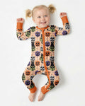 Groovy Halloween Disco Cat Bamboo Convertible Zippy