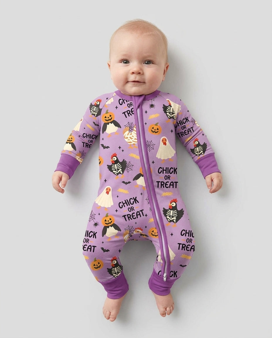 Halloween Chick Or Treat Bamboo Convertible Zippy