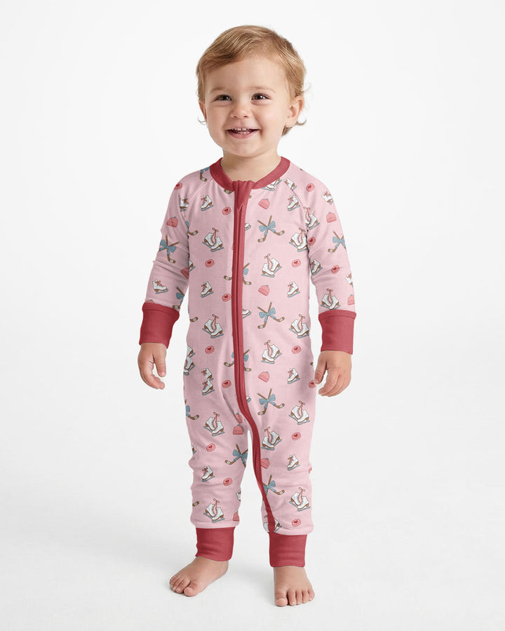 Girly Hockey Pink Bamboo Convertible Zippy