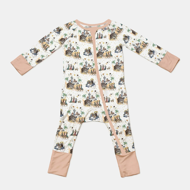 Nativity Christmas Family Matching Family Bamboo Convertible Zippy