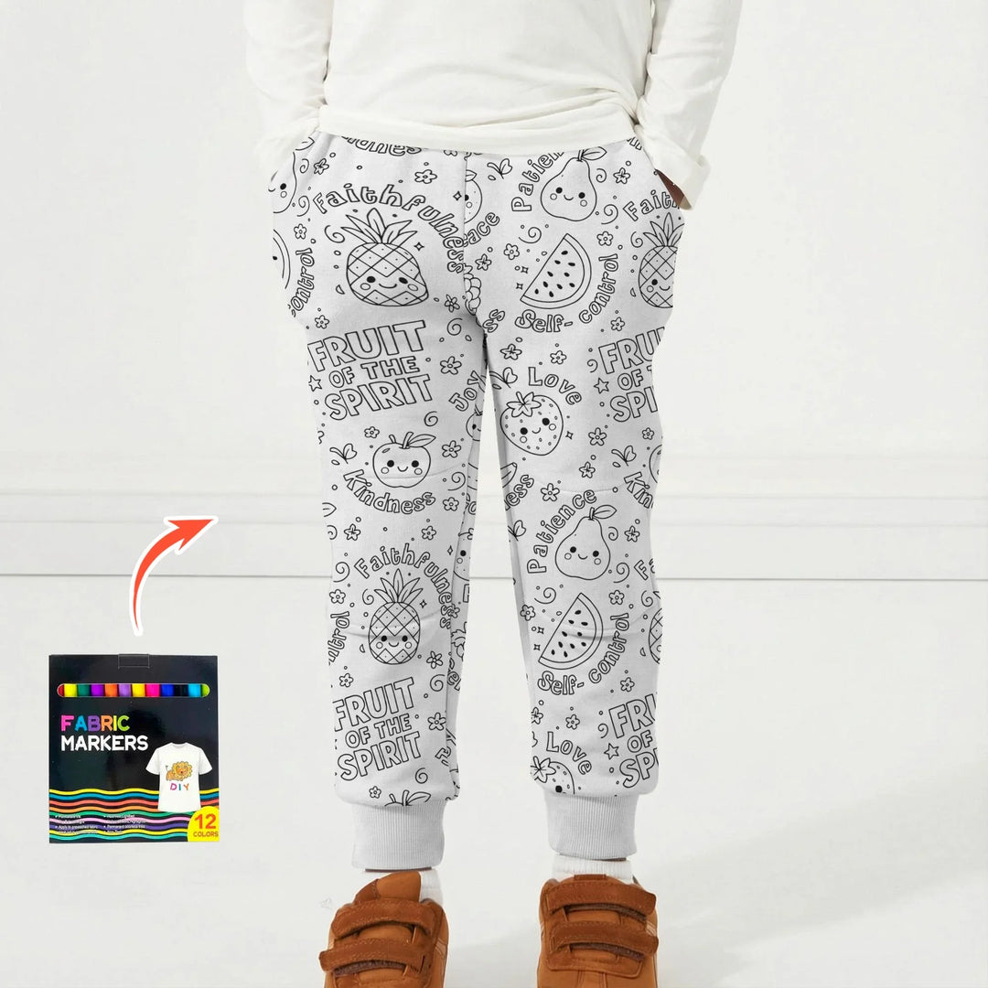 All Colorable Fruit of the Spirit Bamboo Jogger