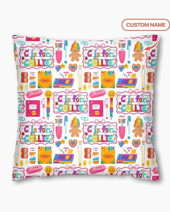 Custom Name Classroom Cuties Bamboo Pillow Case