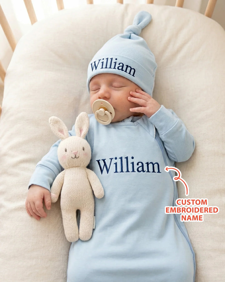 Personalized Embroidered Bamboo Sleep Bag