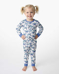 Sea Turtle Dream Bamboo Two Piece Long Sleeve Pajama Set