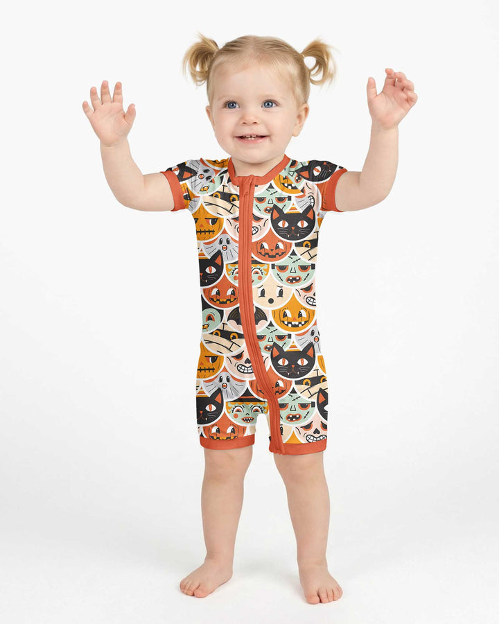 Monster Mash-Up Bamboo Shorty Zippy