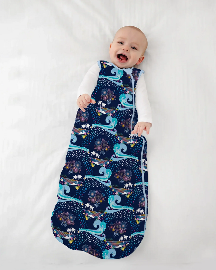 Starlit Surf Celebration Bamboo Sleep Bag