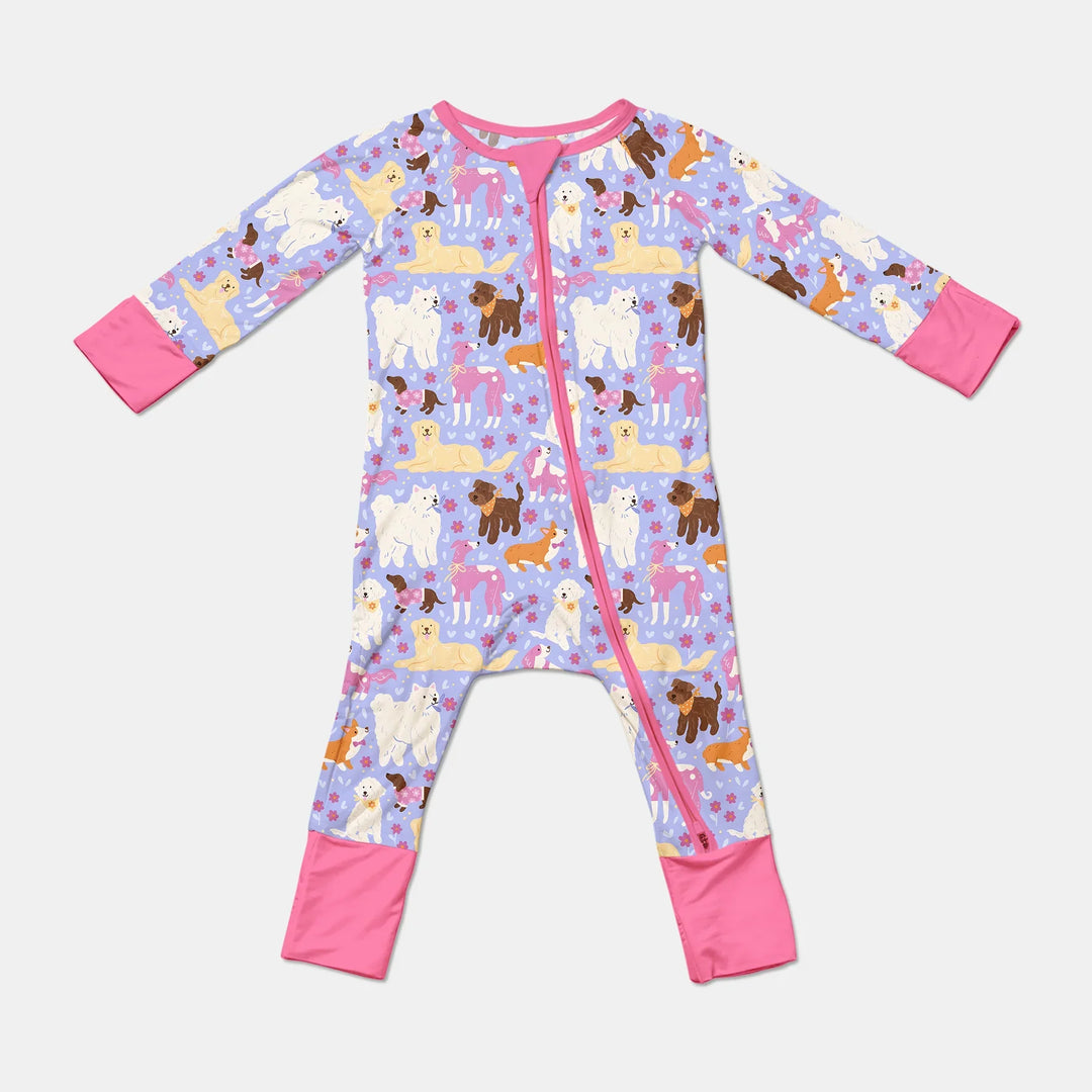Floral Pawty Bamboo Convertible Zippy