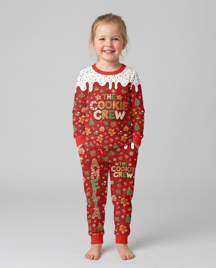 The Cookie Crew Family Matching Bamboo Two Piece Long Sleeve Pajama Set