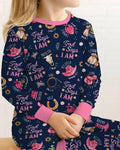 God Says I Am Western Faith Bamboo Two Piece Long Sleeve Pajama Set
