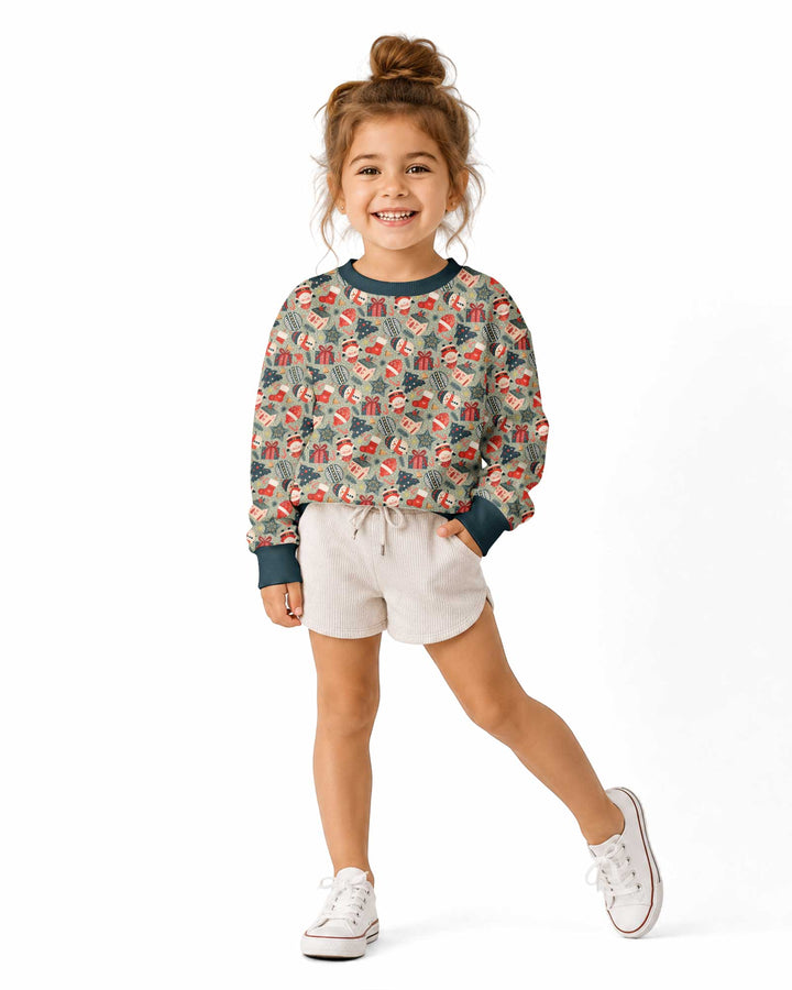 Christmas Ornaments Bamboo Crewneck Sweatshirt
