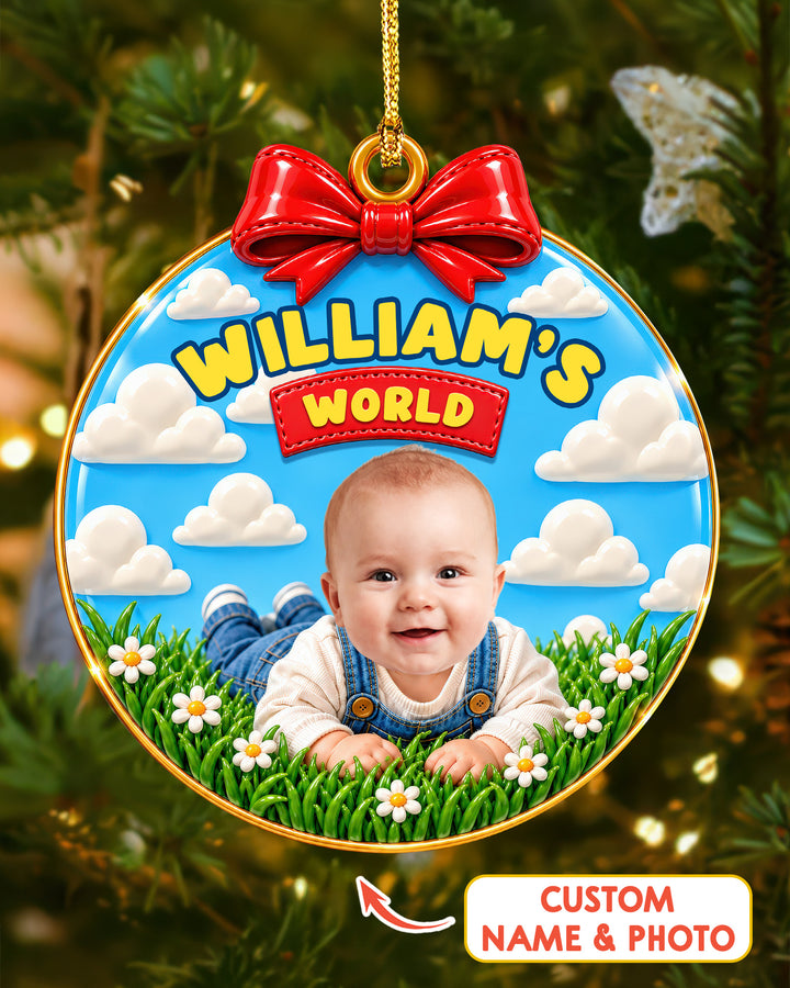 Baby Story Acrylic Ornament
