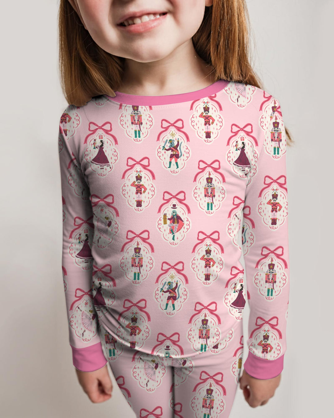 The Nutcracker Ballet Christmas Bamboo Two Piece Long Sleeve Pajama Set