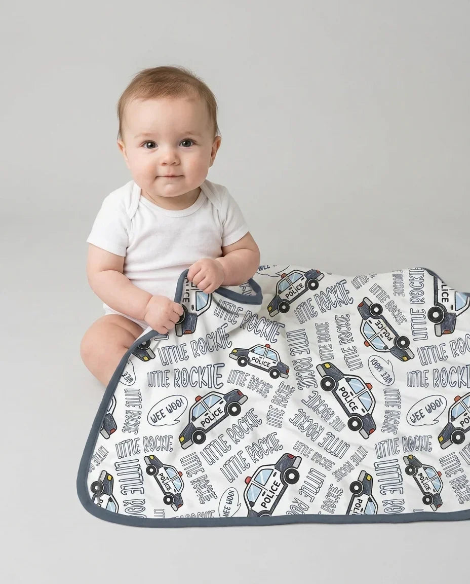 Little Rookie Bamboo Blanket