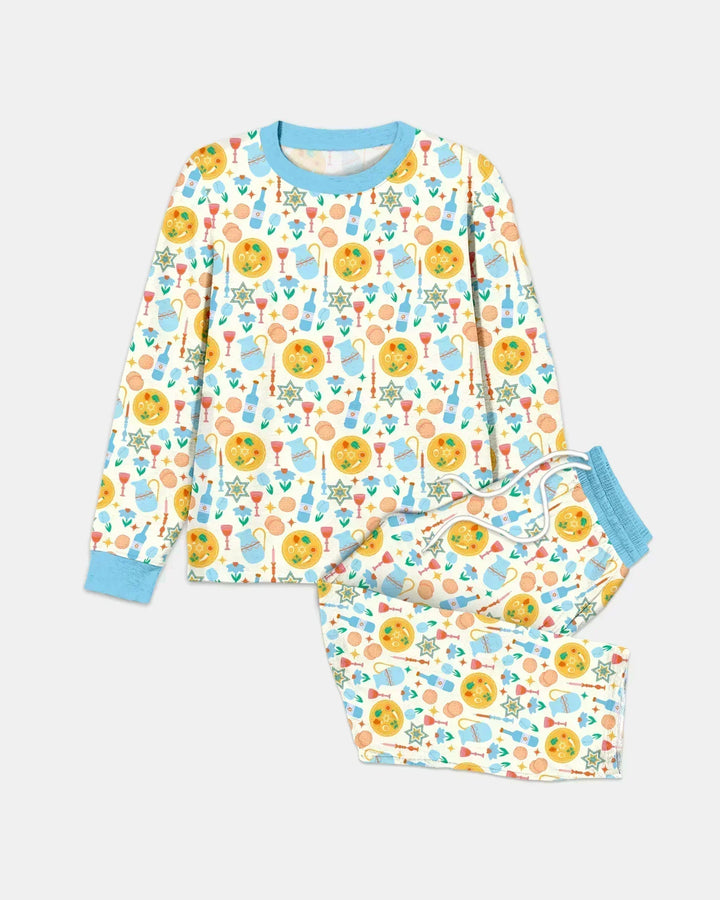 Pesach Sameach Matching Family Bamboo Men's Pajama Set