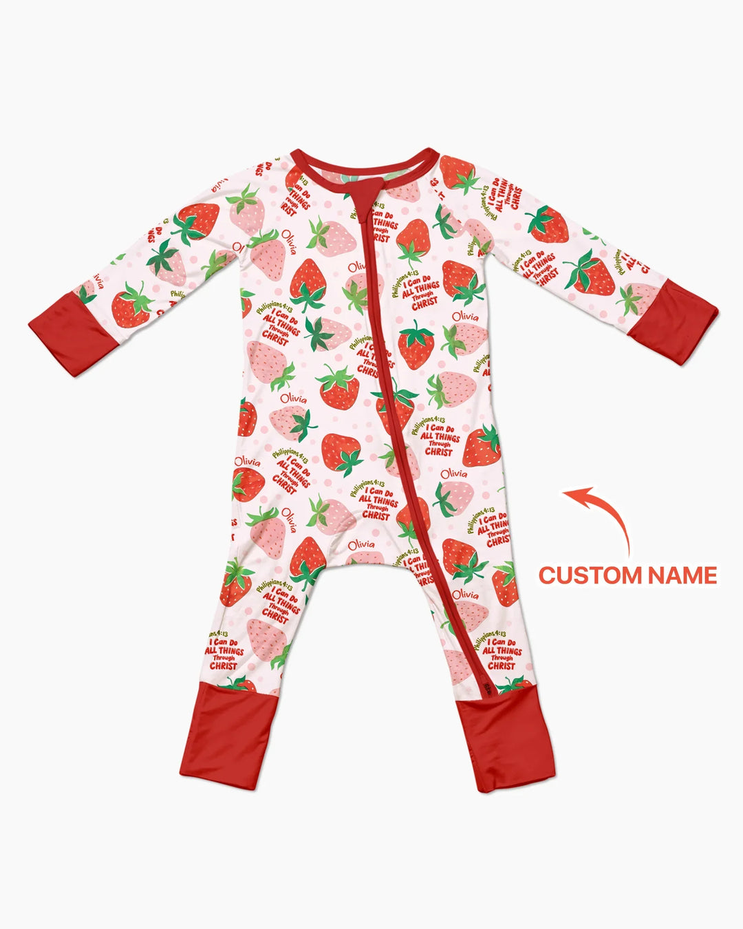 I Can Do All Things Through Christ Bamboo Convertible Zippy