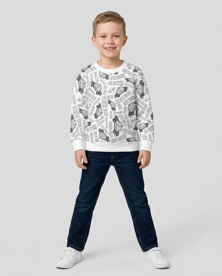 Little Rookie Bamboo Crewneck Sweatshirt
