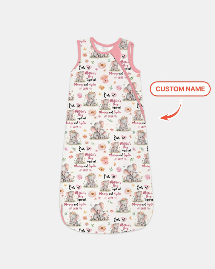 Personalized Our 1st Mother's Day Together Bamboo Sleep Bag