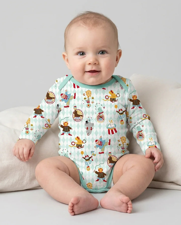 Circus Animal Bamboo Bodysuit