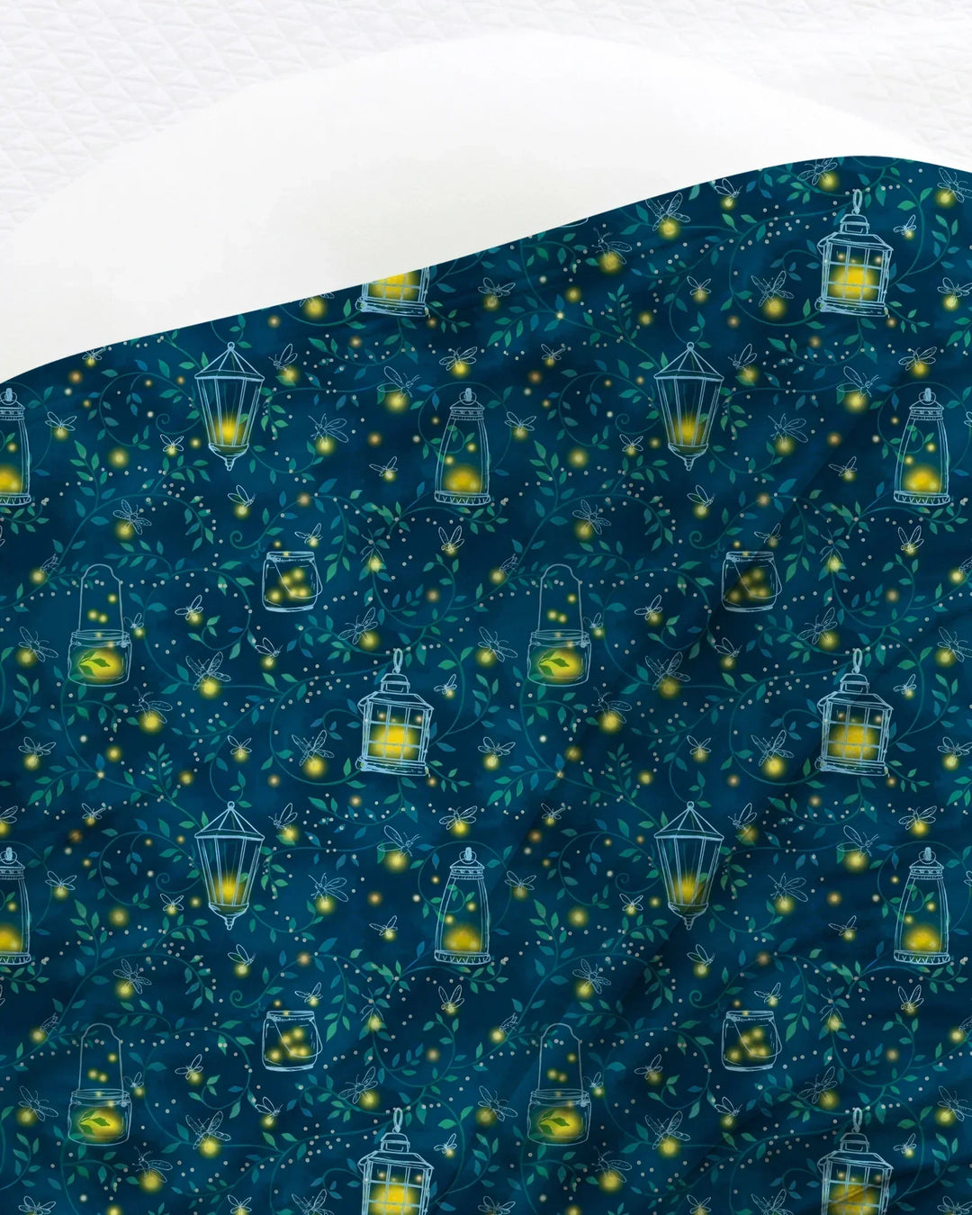 Firefly Evening Forest swaddle blanket