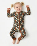 Retro Gothic Halloween Patchwork Bamboo Convertible Zippy