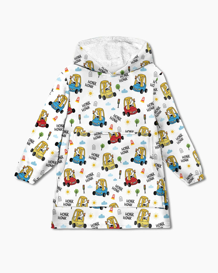 Honk Honk Silly Goose Wearable Bamboo Blanket Hoodie