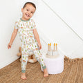 Santa's Workshop Bamboo Two Piece Short Sleeve Pajama Set