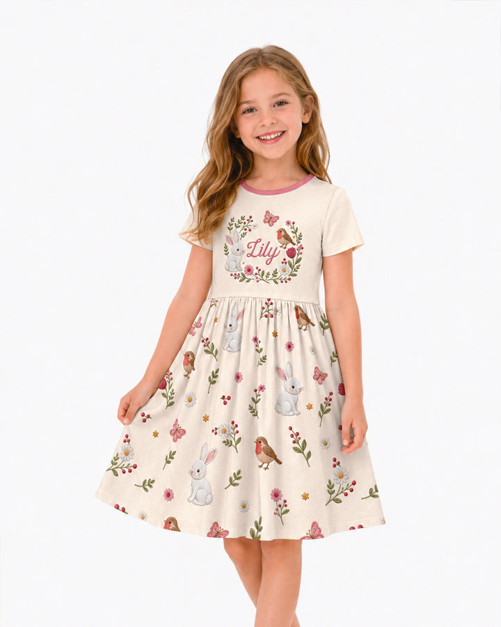 Garden Baby Bamboo Twirl Dress