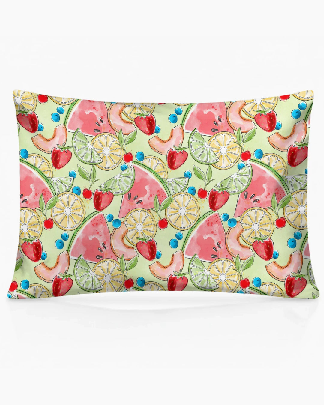 Sweet Summer Fruits Family Matching Bamboo Pillow Case