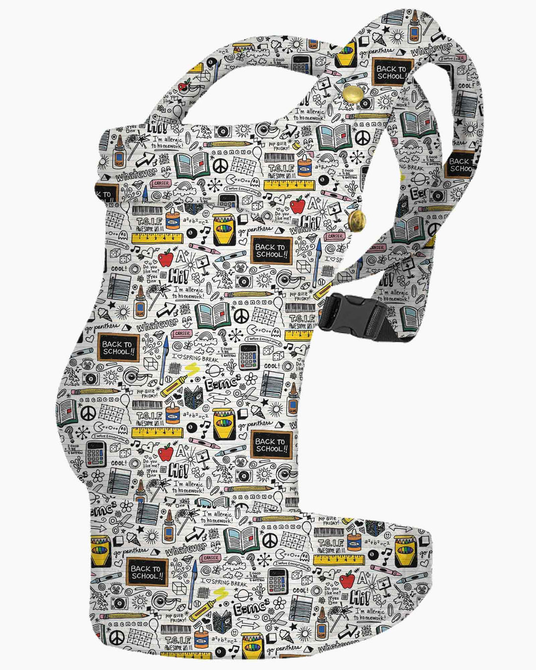 School Days Doodles Baby Carrier