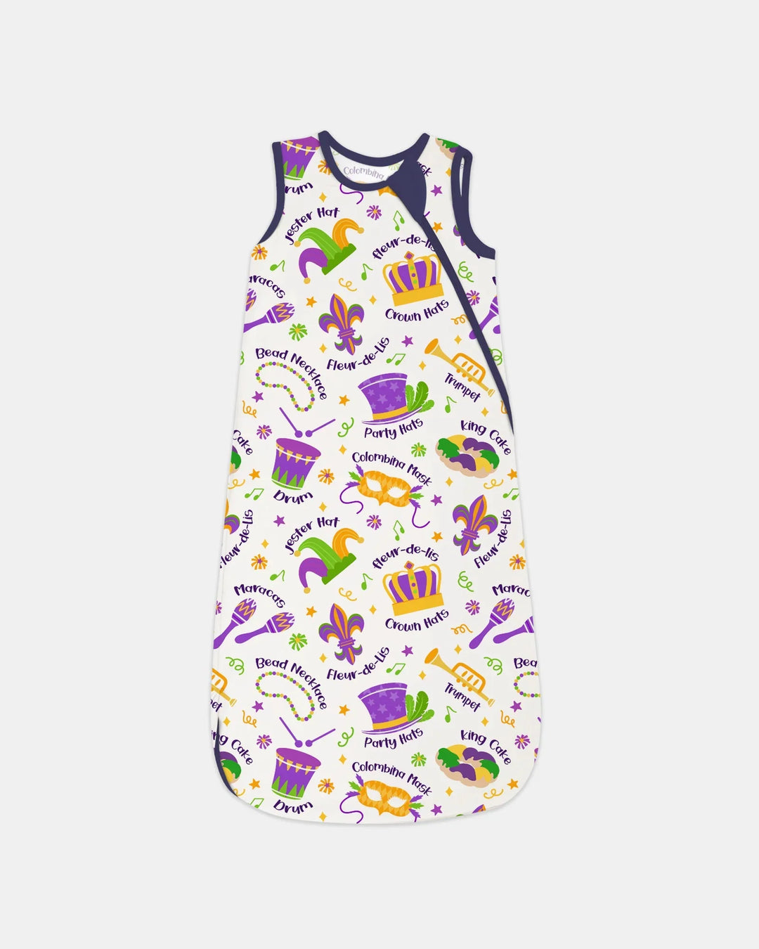 Mardi Gras Family Matching Bamboo Sleep Bag