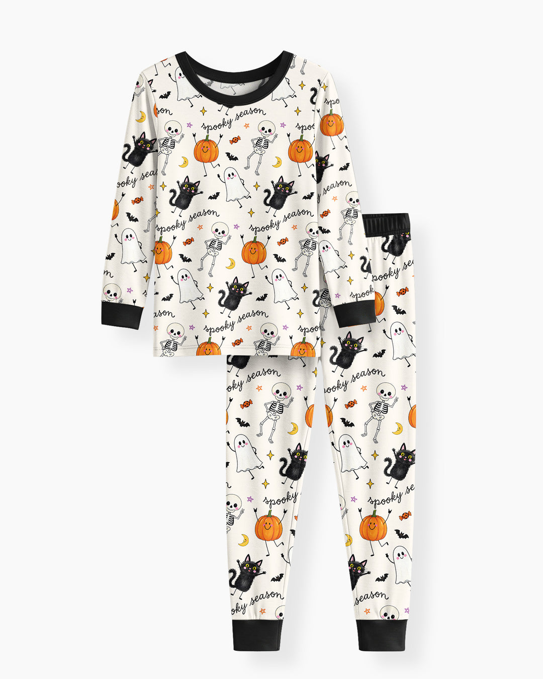 Template Bamboo Two Piece Long Sleeve Pyjamas Set