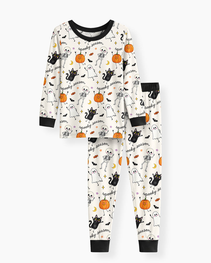 Template Bamboo Two Piece Long Sleeve Pyjamas Set