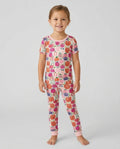 Pumpkin & Bloom Bamboo Two Piece Short Sleeve Pajama Set