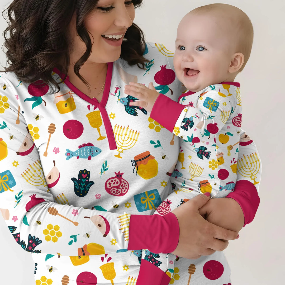 Shanah Tovah Party Bamboo Women Pajama Set