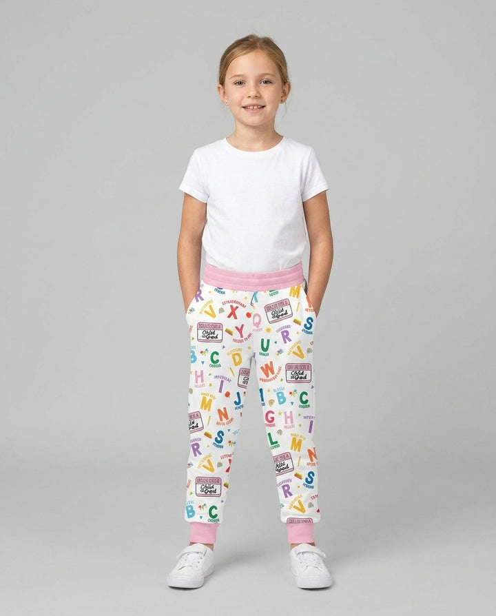 I'm A Child Of God ABCs Bamboo Jogger