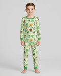 Template Bamboo Two Piece Long Sleeve Pyjamas Set