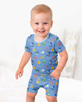 Scientist Lover Family Matching Bamboo Two Piece Short Sleeve Shorts Pajama Set