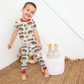 Away In A Manger Blessings Blessings Bamboo Two Piece Short Sleeve Pajama Set