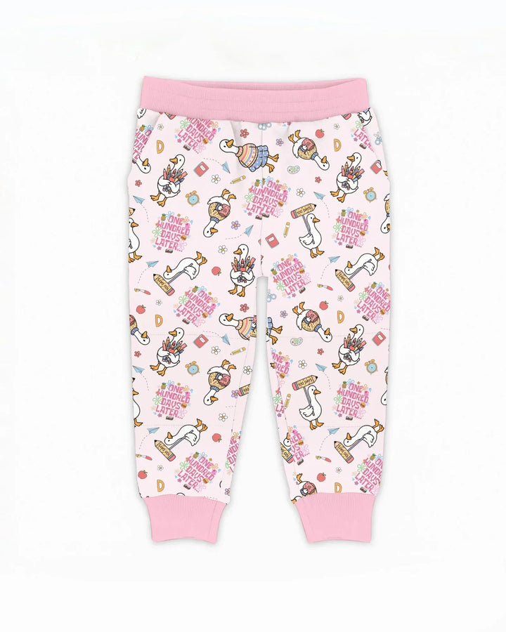 One Hundred Days Later Silly Goose Bamboo Jogger