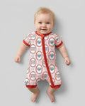 Patriotic Coquette Bamboo Shorty Zippy