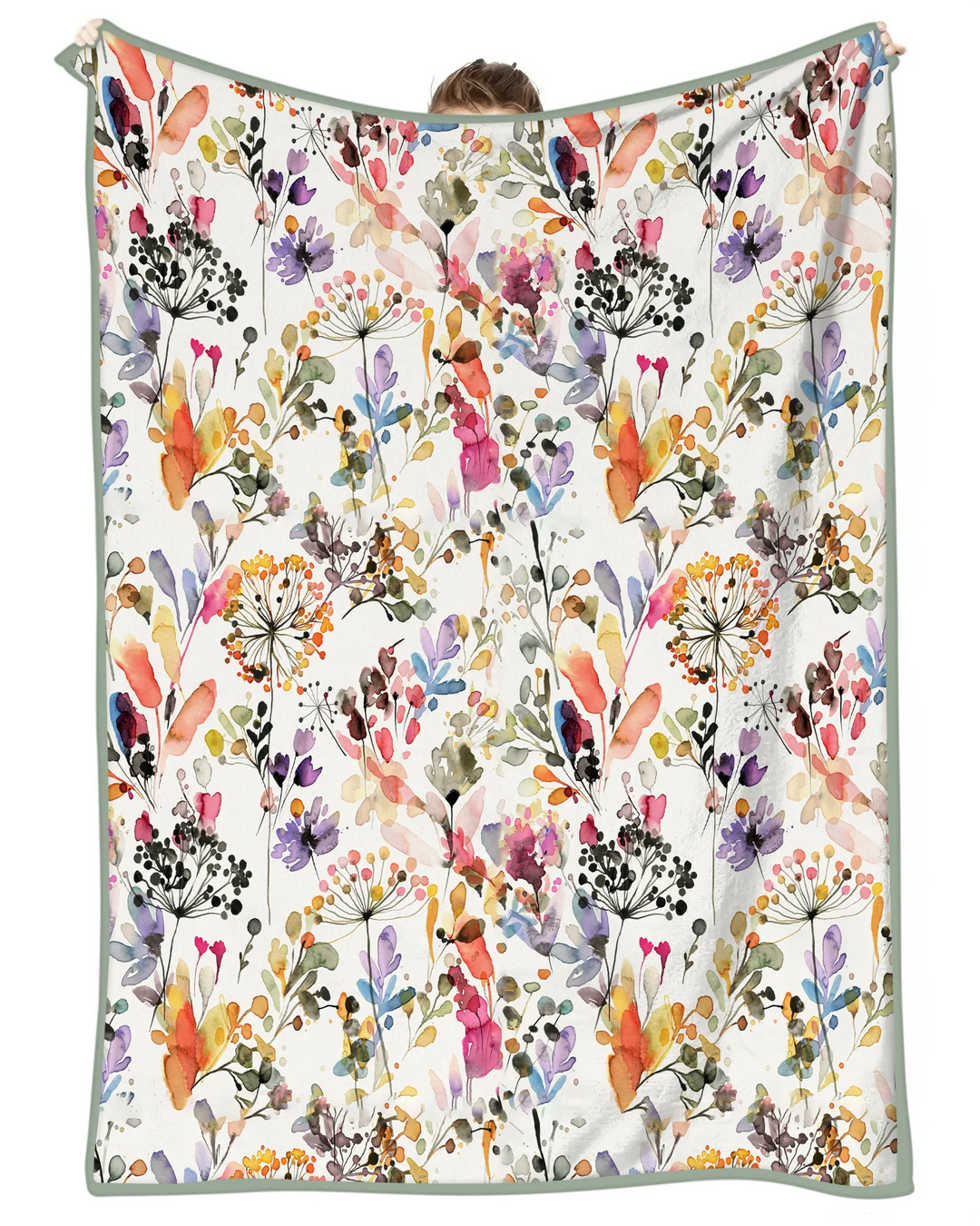 Autumn Meadow Botanicals Bamboo Blanket