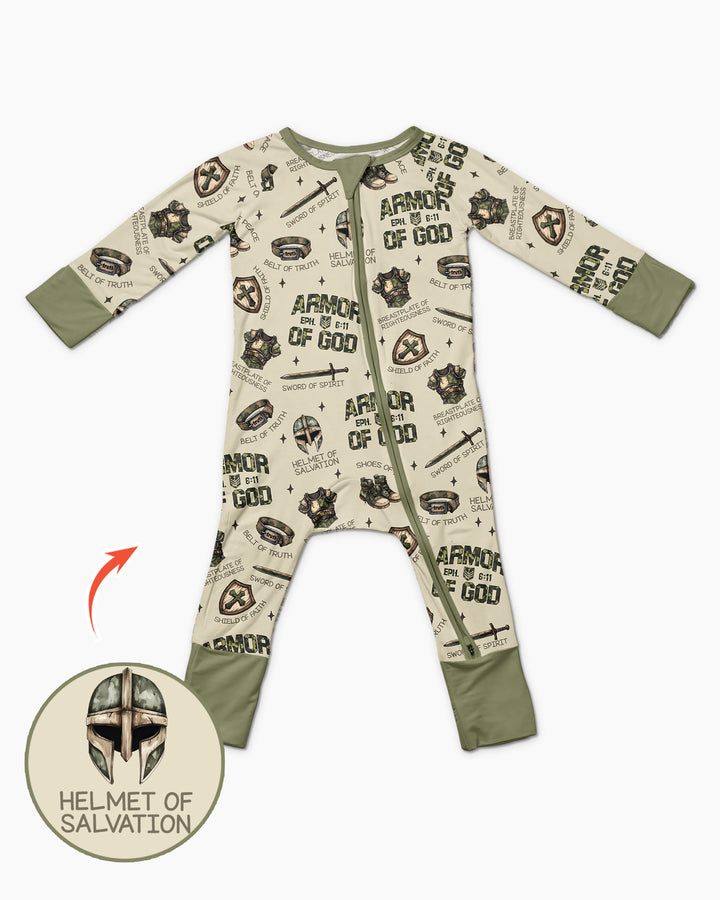 Camo Armor Of God Bamboo Convertible Zippy