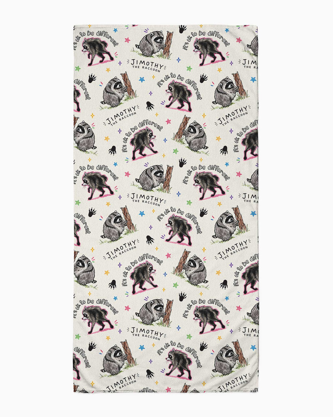 It's Okay to be Jimothy Bamboo Beach Towel