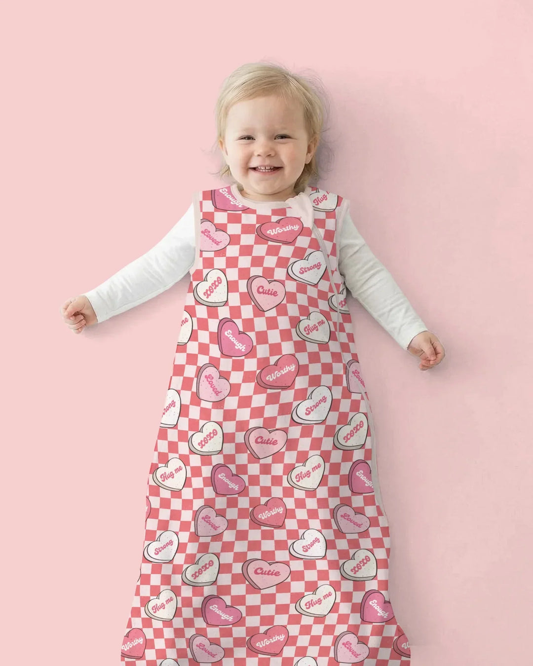 Valentine in Hearts Bamboo Sleep Bag