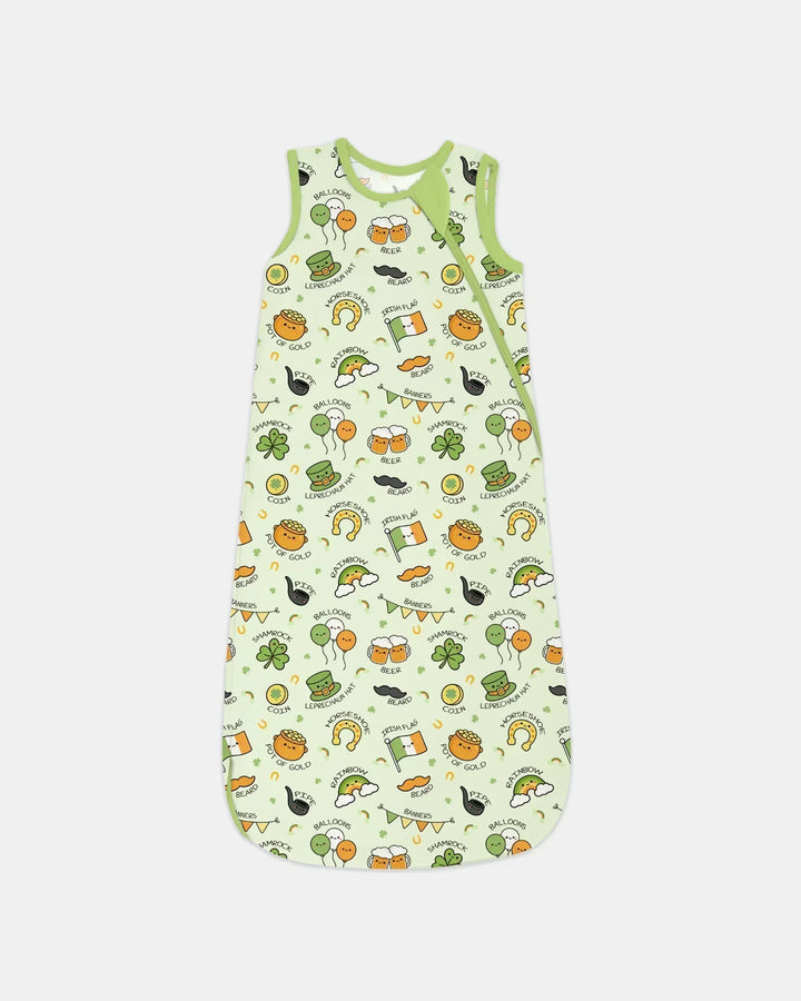 Kawaii St Patrick's Day Bamboo Sleep Bag