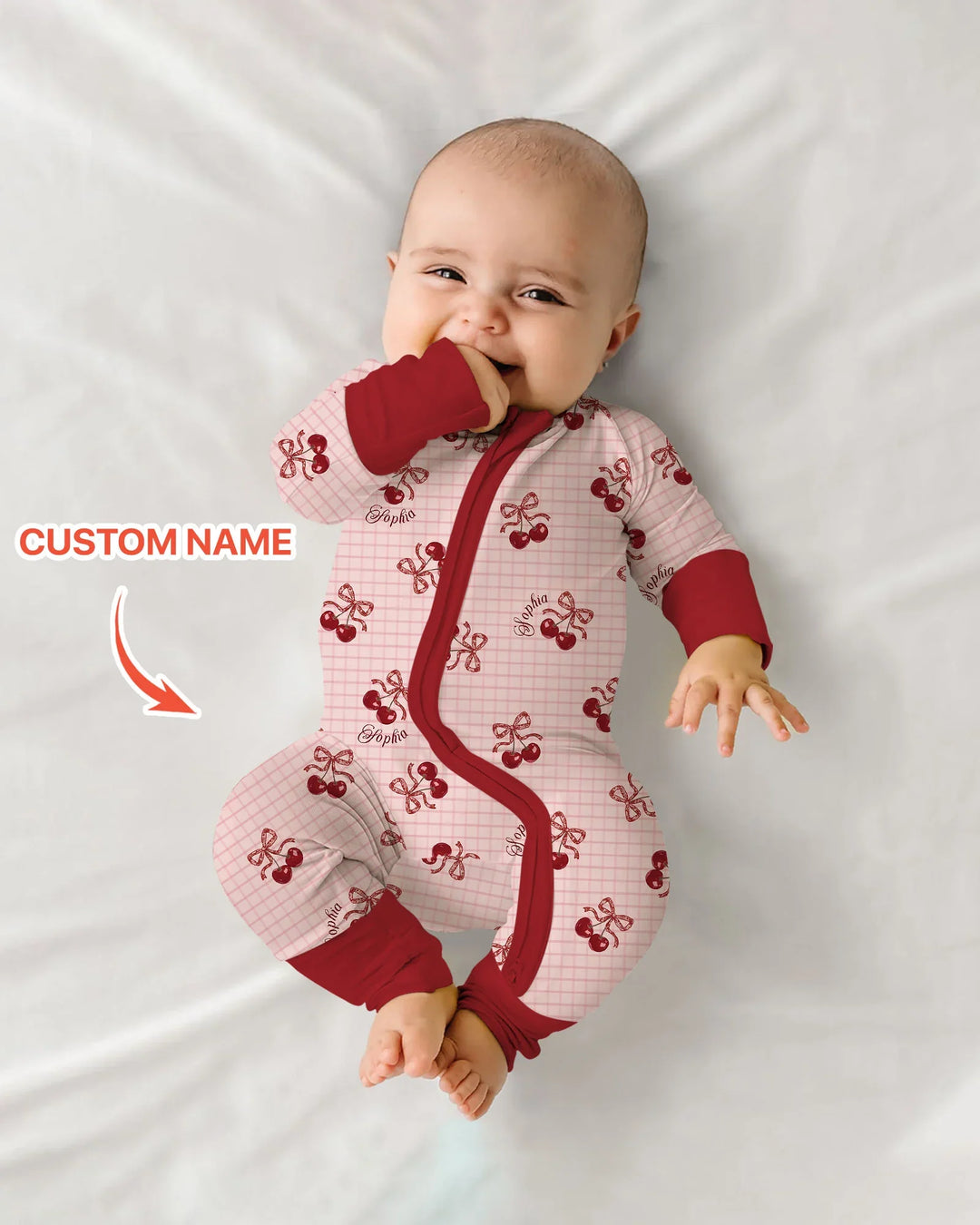 Cherry Mom and Me Bamboo Convertible Zippy