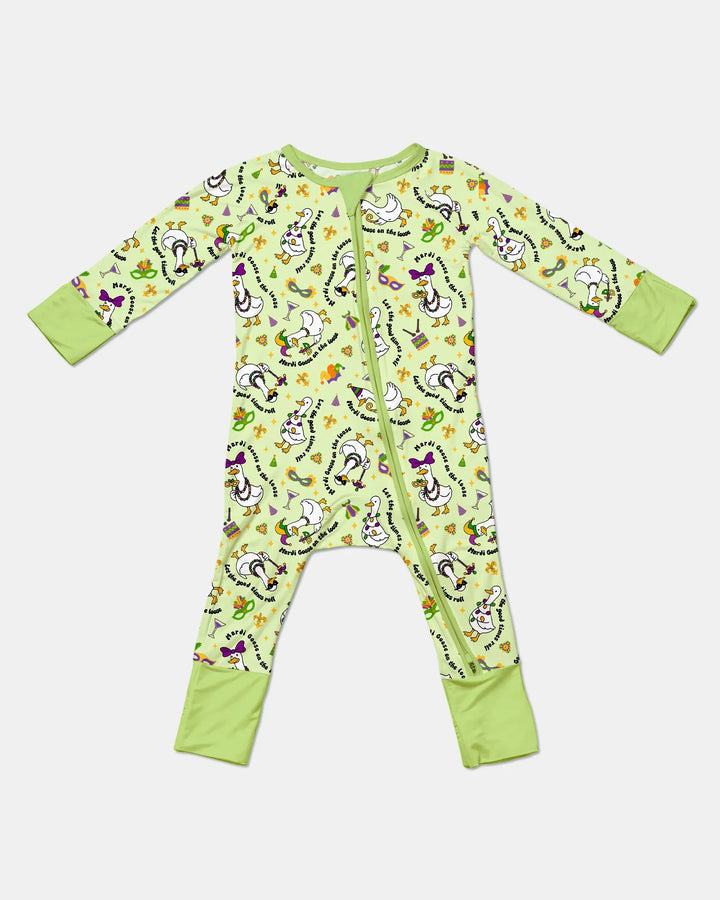 Mardi Gras Silly Goose Bamboo Convertible Zippy