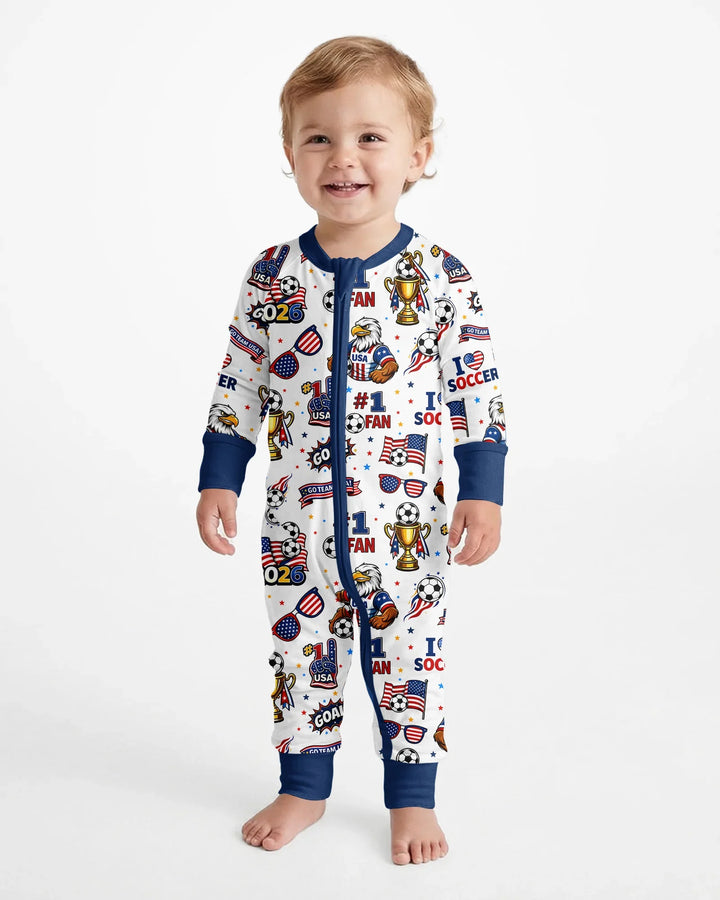 USA Soccer 2026 Party Bamboo Convertible Zippy