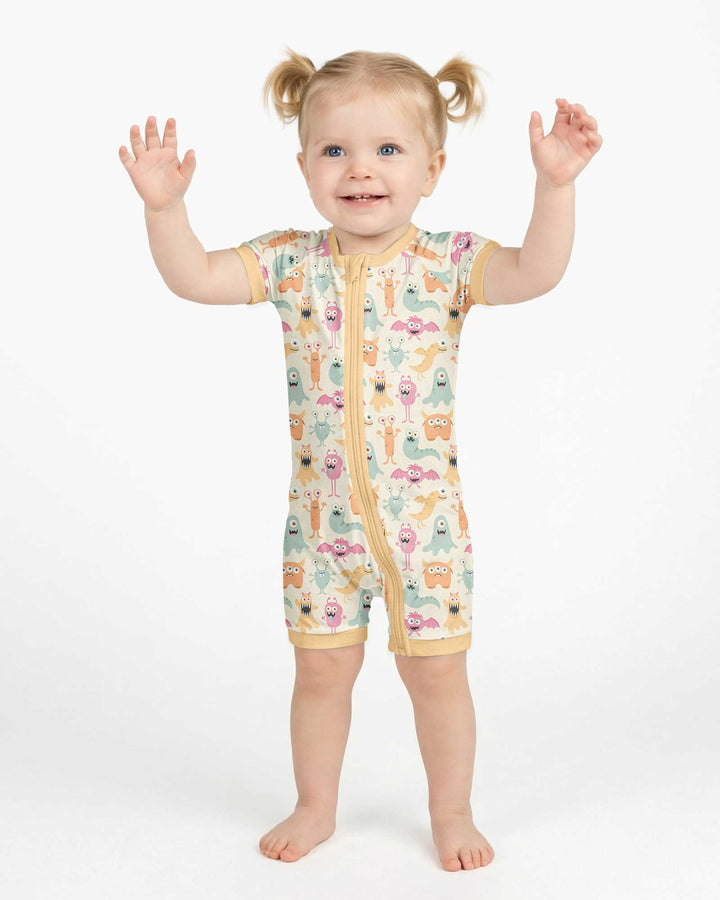 Monster Boo Bash Bamboo Shorty Zippy